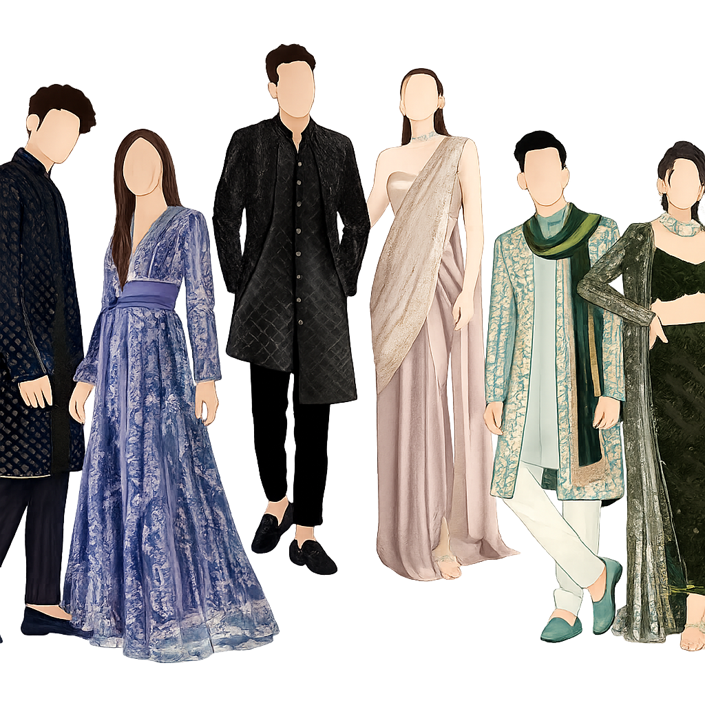 Outfit inspiration for Mehendi & Sangeet